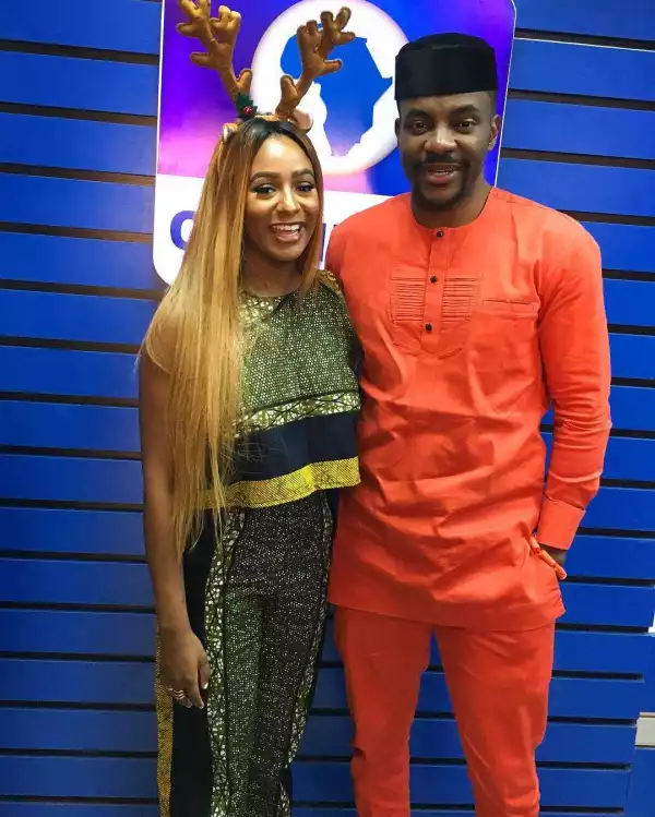 OBI Uchendu And DJ Cuppy In Adorable Picture